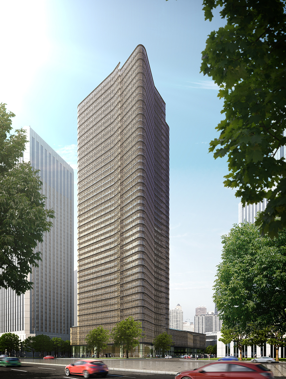 氣質(zhì)！江河再中17項幕墻工程